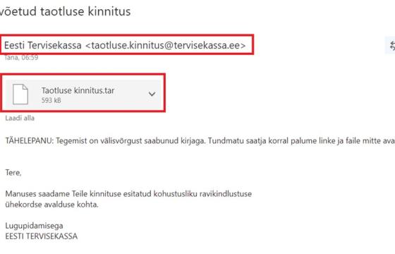 Hoiatus: Petturid kirjutavad ja helistavad inimestele esitledes end Tervisekassa töötajatena