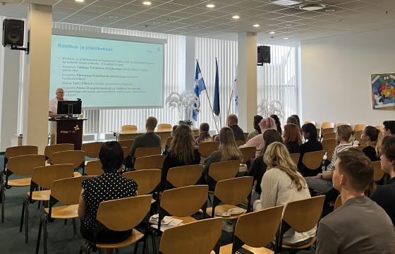 Tartu Ülikooli arstitudengid Pärnu Haiglas