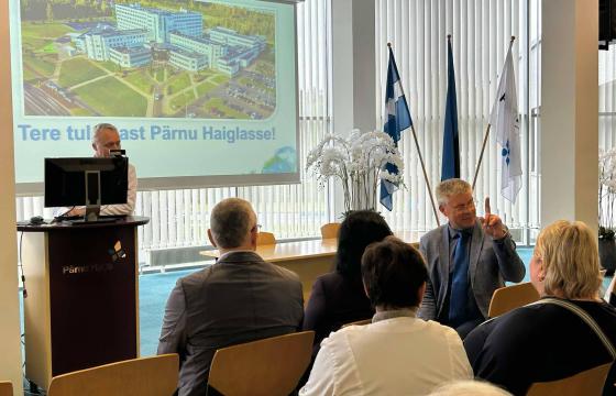 Narva Haigla kolleegid külastasid Pärnu Haiglat