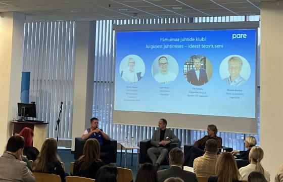 Pärnu Haigla võõrustas Pärnumaa juhtide seminari: Julgusest juhtimises – ideest teostuseni