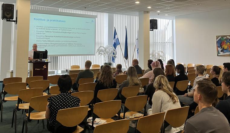 Tartu Ülikooli arstitudengid Pärnu Haiglas