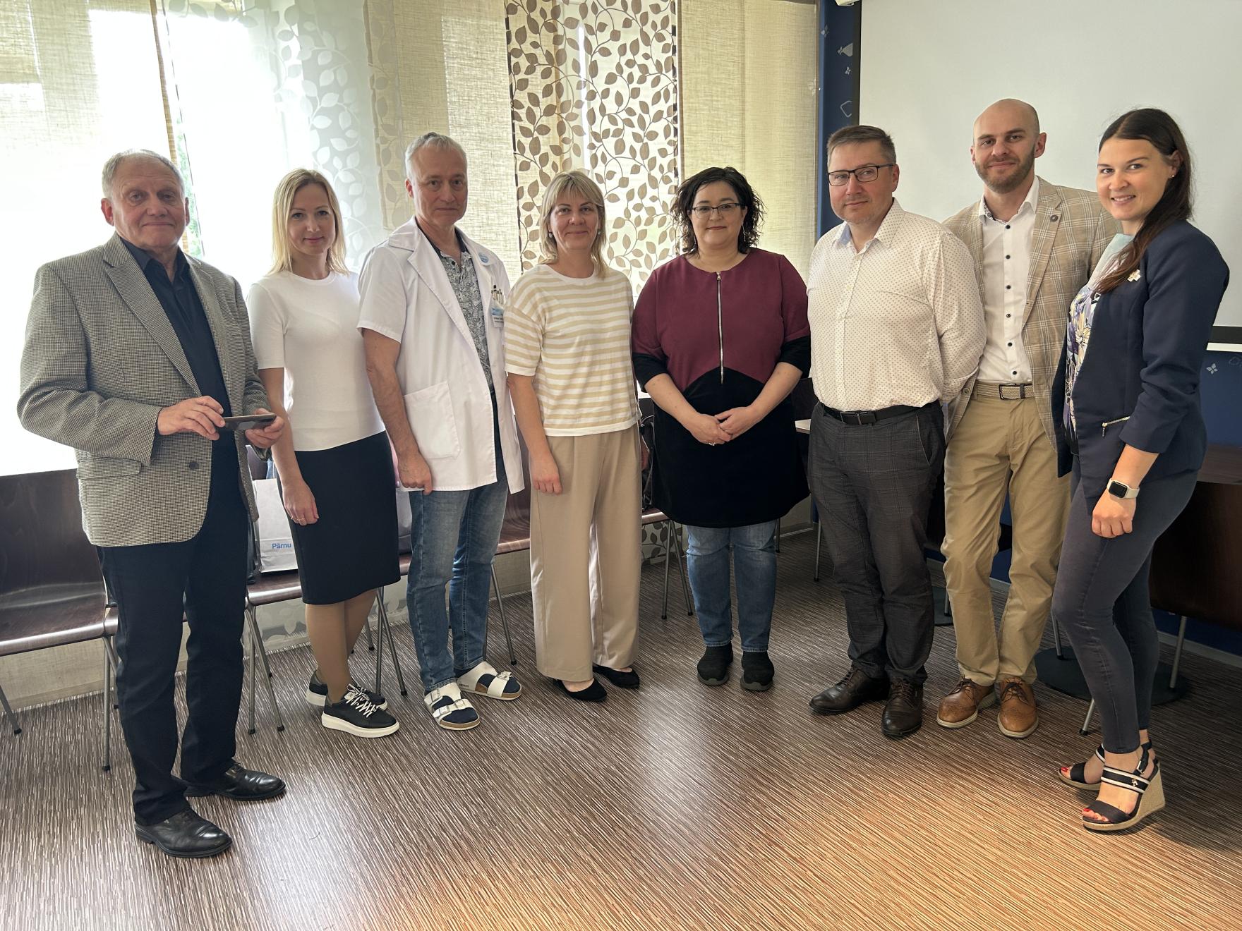Pärnu Haigla võõrustas piiritaguseid külalisi