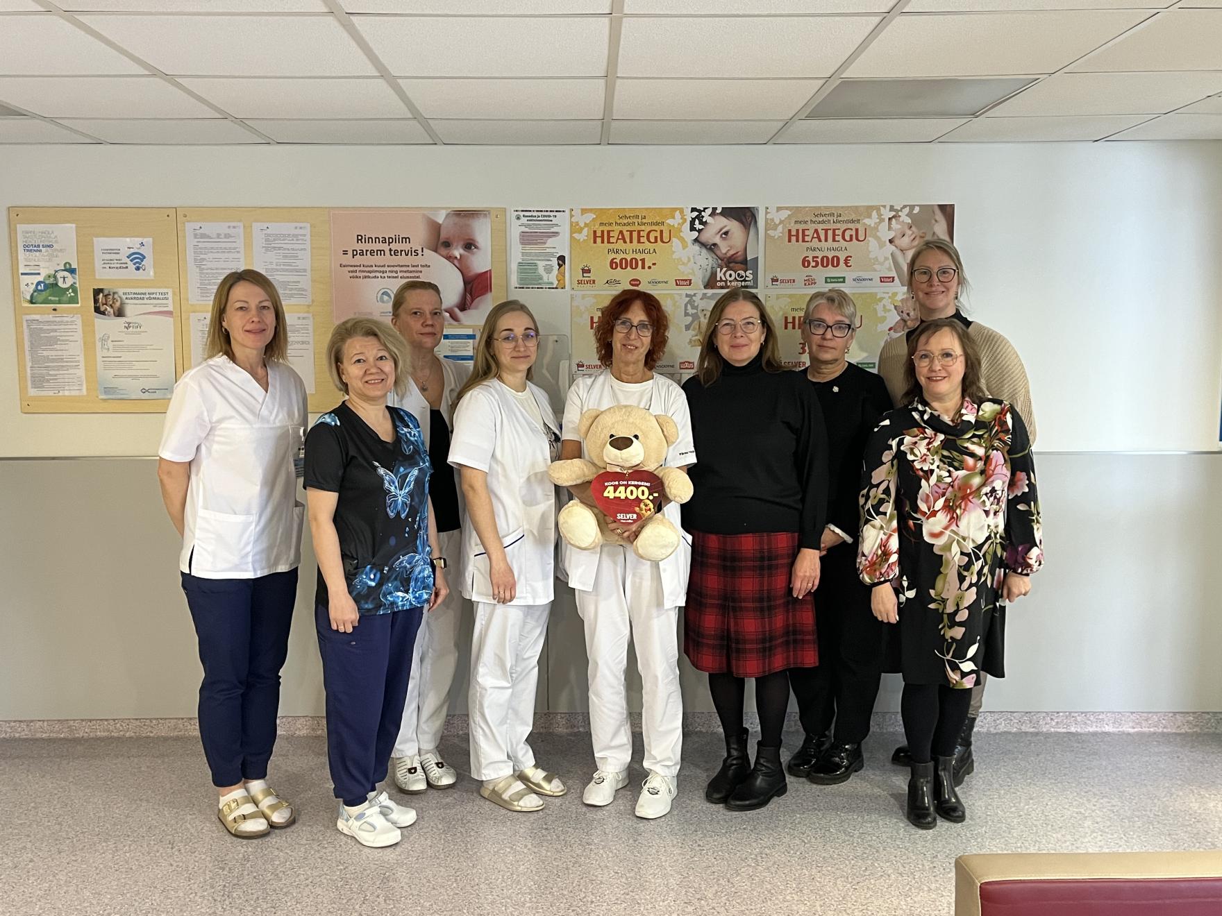 Selveri heategevuskampaania toel soetab Pärnu Haigla veeniotsija